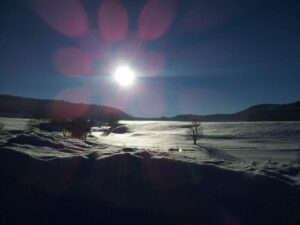 Paysages du Jura en hiver