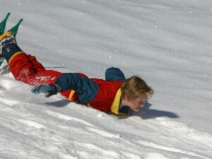 Jeux dans la neige